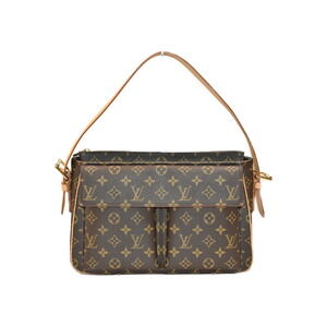 LOUIS VUITTON Viva Cite Monogram Coated Canvas Shoulder Bag Elegant Classic